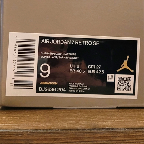 Air Jordan 7 Retro SE Sapphire - Picture 5 of 8